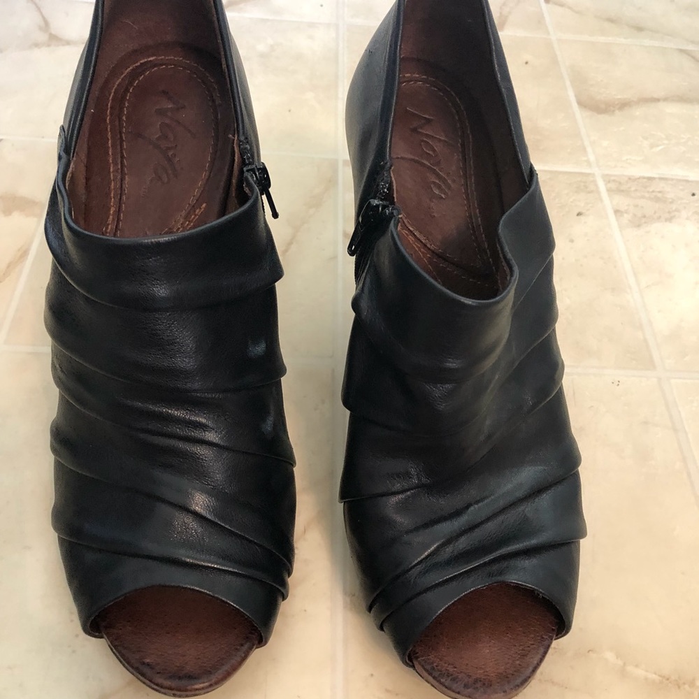 Naya open toe booties